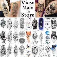 Buddha's touch henna art, west bend, wisconsin. Vantaty 8 Sheets Lace Large Lotus Flower Temporary Tattoo Stickers Fake Jewels Black Henna Dream Catcher Tattoo For Women Girls Body Art Arm Large Peony Mandala Tatoo Chest Breast Legs Buddha Pricepulse