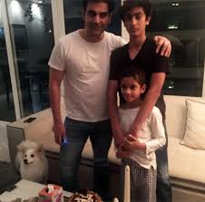 The picture comes almost exactly a year after his previous post, which was. Arhaan Khan With Father Arbaaz Khan