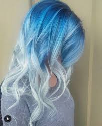 Blue Hair Light Blue Hair Hair Styles Hair Color Blue