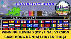 Download Winning Eleven 3 Ps1 Bong đa Nhật Huyền Thoại Bong đa Playstation Tro Chơi