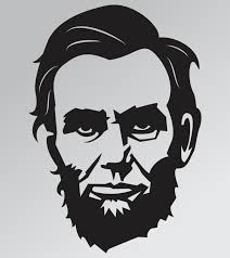 Abraham Lincoln MacBook Sticker Skin Decal for MacBook Pro Air 13 15 17  Laptop iPad United States President Silhouette Sticker Car Decal