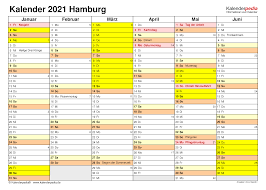 Schulkalender 2020 kalenderpedia 2021 bayern : Kalender 2021 Hamburg Ferien Feiertage Word Vorlagen