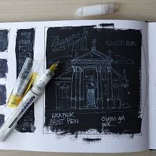 Bullet point system $9.99 / 3 pk. New Ink De Atramentis Document White Liz Steel Liz Steel