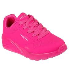 Skechers Kids Uno Ice Hot Pink 4 M US Big Kid, Size 4