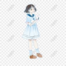 Gadis Baju Pelaut Keren Yang Lucu Png Grafik Gambar Unduh Gratis Lovepik