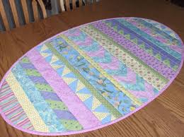 Quilting Over Easy Easter Egg Table Runner Easter Egg Table Runner Easter Table Runners Easter Placemats