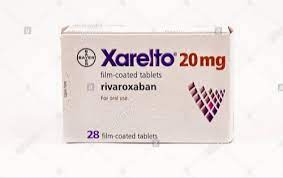 Rivaroxaban Xarelto 20 Mg Tablet 28 Film Coated Tablets Prescription Rs 4060 Box Id 22029514788