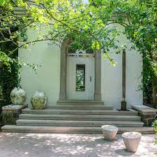 Der vortex garten mit villa auf der mathildenhöhe in darmstadt befindet sich gleich unterhalb der russischen kapelle. Vortex Garden Mathildenhohe Haus Martinus