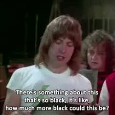 Spinal tap black none more black GIF on GIFER - by Muramar
