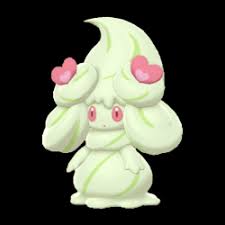 Matcha cream alcremie