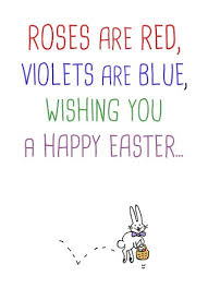 Poem Cards Easter Funny Cards Free Postage Included