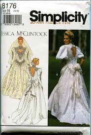 Pin By Wanda Maria On Sewing Patterns Vintage Wedding Dress Pattern Wedding Dress Patterns Wedding Gown Patterns