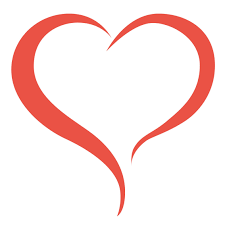 Open Heart Svg Valentines Svg Heart Decals Svg