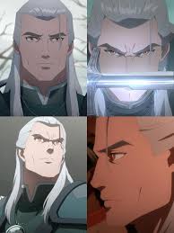Geralt from new animated show ! ⚔️ The Witcher Universe