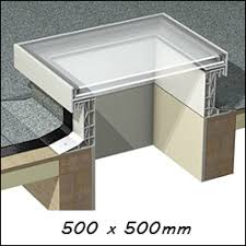 Eg S2 Flat Glazed Rooflight 640mm X 640mm Double Glazed Roof Skylight Glass Roof Roof Window