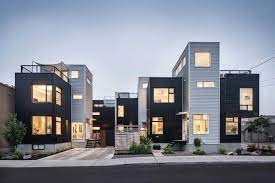 #construccion #nuevayork #edificios #modernos #urbanismo #fachadas #buildings. Complejo De Apartamentos Modernos Fachadas De Casas Fotos De Casas