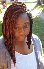 Small box braid Bob