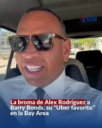 #Virales.- El exbeisbolista Alex Rodríguez protagonizó un momento divertido  durante su visita a la Bay Area, donde apareció junto a la leyenda Barry  Bonds en un video en tono de broma. #SINFindeSemana ...