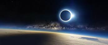 Solar Eclipse Space Art Planet Digital Art Space 2k Wallpaper Hdwallpaper Desktop Space Art Wallpaper Backgrounds Widescreen Wallpaper