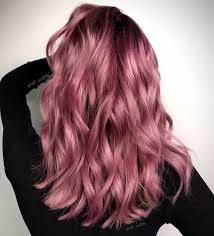 Dark Rose Gold Hair Color Hair Styles Long Hair Color Hair Color Pink