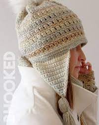 Colorscape Earflap Crochet Hat Free Pattern Tutorial From B Hooked Crochet Hats Free Pattern Crochet Hats Crochet Hat Tutorial