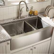 Cahaba 36 L X 21 W Double Basin Farmhouse Apron Kitchen Sink With Grid Set In 2021 Farmhouse Sink Kitchen Kitchen Remodel Farmhouse Apron Kitchen Sinks