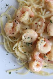 Pasta Con Camarones Y Salsa De Queso Con Merquen Receta Pasta Con Camarones Recetas De Pastas Pastas Con Camarones