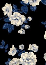 Blue Flowers Painting Flowers In 2020 Blue Flower Painting Blue Flower Wallpaper Wallpaper Iphone Roses