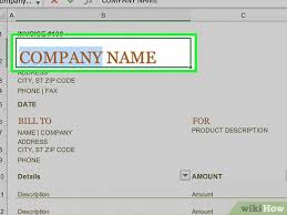 2 how to come up with a good invoice. 4 Ways To Make An Invoice On Excel Wikihow