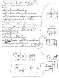 Breathe Pink Floyd Guitar Chord Chart Guitar Chords Guitar Chord Chart Guitar Lessons