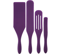 Works really great at scraping bits off the bottom of the pot as well as for crumbling ground beef. Mad Hungry 4 Piece Multi Use Silicone Spurtle Set Page 1 Qvc Com Kitchen Tool Set Hungry Multi