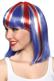 Union Jack Bob Wig