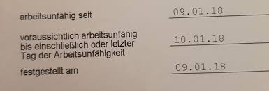 Sie sind verpflichtet, ihrem arbeitgeber die arbeitsunfähigkeit und deren voraussichtliche dauer unverzüglich mitzuteilen. Ab Wann Wieder Zur Arbeit Krankheit Arbeitsunfahigkeitsbescheinigung