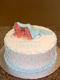 Looking for unique baby shower cake ideas? Baby Shower Cakes For Twins Taart Babyshower Tweeling