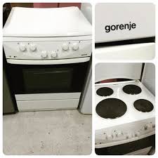 for sale oven gorenje 4 cooker electrical white color good condition price 40 bd tel 33770050 oven kitchen appliances white color