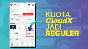 Cara Mengubah Kuota Cloudx 30gb Menjadi Reguler Flash Suatekno Id