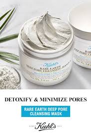 Rare Earth Deep Pore Cleansing Mask Clay Face Mask Kiehl S In 2021 Pore Cleansing Mask Deep Pore Cleansing Mask Baking Soda Shampoo
