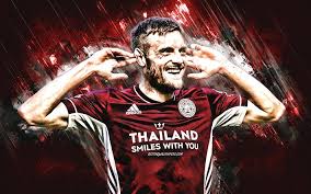 We provide version 1.0.0, the latest version that has been optimized for different devices. Download Wallpapers Jamie Vardy Leicester City Fc English Footballer Portrait Burgundy Stone Background Premier League Football For Desktop Free Pictures For Desktop Free