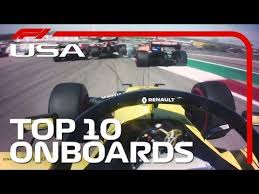 F1 2019 Top 10 Onboard Youtube United States Grand Prix Grand Prix The Unit