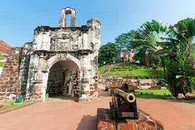 Porta de santiago (a famosa). Porta De Santiago A Unesco World Heritage Site Melaka State Malaysia Stock Photo Dissolve