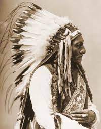 The Indian Chief Is A Strong, Brave And Great Leader