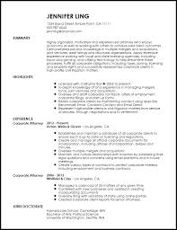 house lawyer resume example