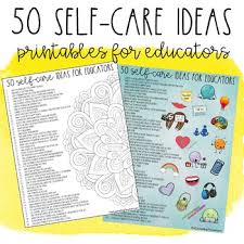 I was fresh out of university, with a good m.a. Self Care For Teachers Worksheets Teaching Resources Tpt
