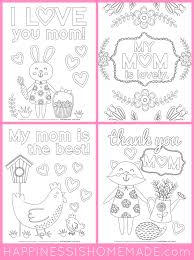 Happy birthday color pages are a great way to let your kid experiment with different designs and images. Happy Birthday Mom Coloring Pages Free Printable I Love You Sheets Teddy Bear Valentine Relax To Print Cards Mother Day Golfrealestateonline