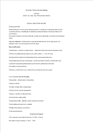 Download the special education teacher resume template (compatible with google docs and word online) or see below for more examples. Gratis Printable Special Education Teacher Resume