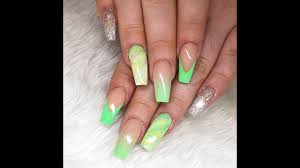 𝔉𝔢𝔯 ✝️ (@nailsby__fer) • instagram photos and videos. Neon Green Acrylic Design Glitterbels Youtube