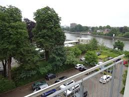 Blick Vom Balkon Auf Den Nord Ostsee Kanal Bild Von Hotel Conventgarten Rendsburg Tripadvisor