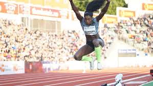 Caterine ibargüen demostró que esta vigente en el salto triple en los juegos olímpicos de tokio 2020. Caterine Ibarguen Mejor Marca Mundial Del Ano En Triple Salto La Cronica Del Quindio Noticias Quindio Colombia Y El Mundo