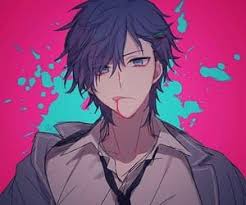 Anime Blue Eyes And Blue Hair Image Blue Hair Anime Boy Anime Boy Hair Anime Guy Blue Hair