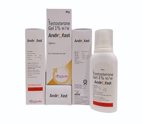 TESTOSTERONE 1% GEL ANDROFAST, 80 g,, Packaging Type: Bottle at ₹ 1445/pack in Nagpur